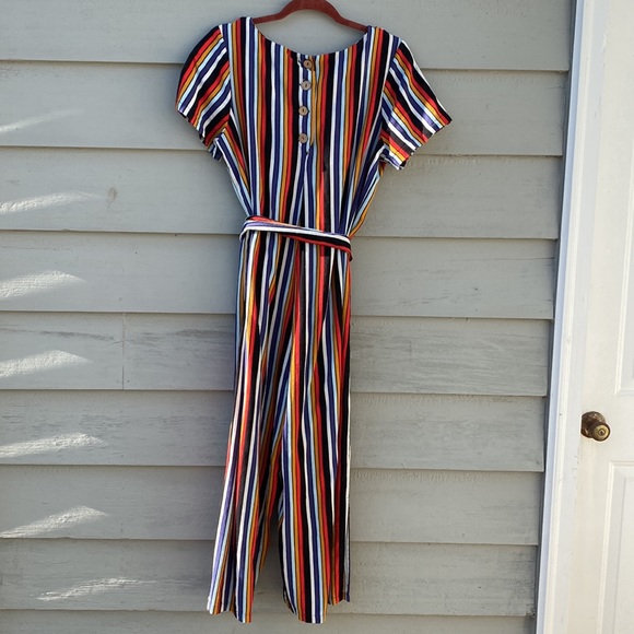 Uncle Frank Multi Color Stripe Jumper - Picture 7 of 8